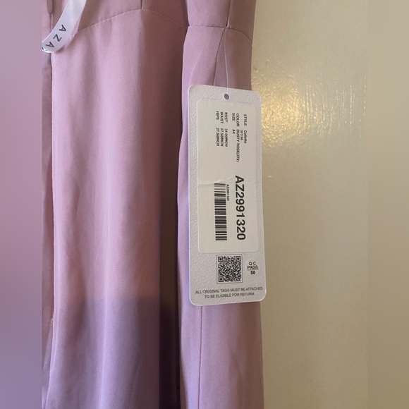 AZAZIE Dusty Pink Bridesmaid Dress in Size A4 - Picture 6 of 6
